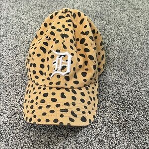 Detroit Tigers Leopard Print Baseball Cap